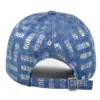 Queen Graphic Washed Denim Cap