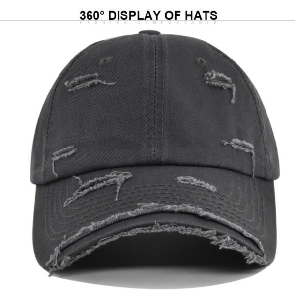 H4db2923cc46b4194975ee0de8277360dN.jpg_960x960q80.jpg Solid Distressed Washed Baseball Cap