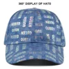 Queen Graphic Washed Denim Cap