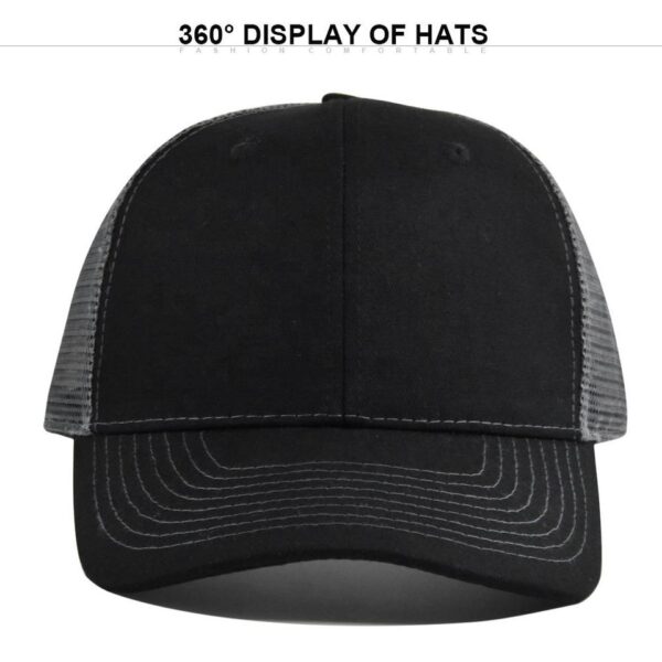 Structured Mesh-Back Baseball Cap
