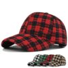 H66fb5ffc850d477cab3651c4487e6b80a.jpg_960x960q80.jpg Houndstooth Tweed Baseball Cap