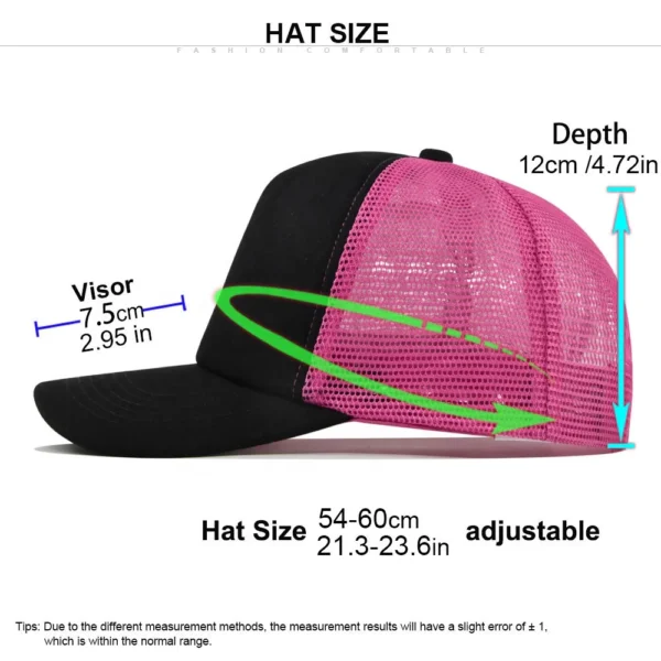 Soft-Crown 5-Panel Mesh Trucker Cap