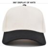 Ha989f018177a426e80a77aea13772da6K.jpg_960x960q80.jpg Two-Tone 5-Panel Mesh Trucker Cap