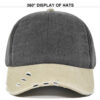 Color-Block Washed 5-Panel Cap