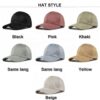 Faux Suede Duckbill Baseball Cap