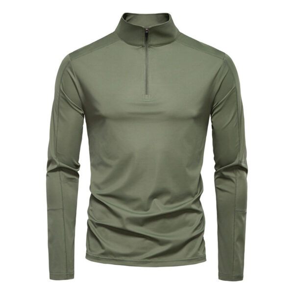 Hc75dcfa7d1d7481bb3364bcf5d7ee2dfG.jpg_960x960q80.jpg Men's Quick-Dry Half-Zip Long Sleeve Top