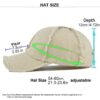 Vintage Frayed-Edge Baseball Cap
