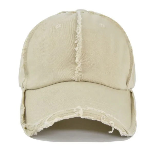 Vintage Frayed-Edge Baseball Cap